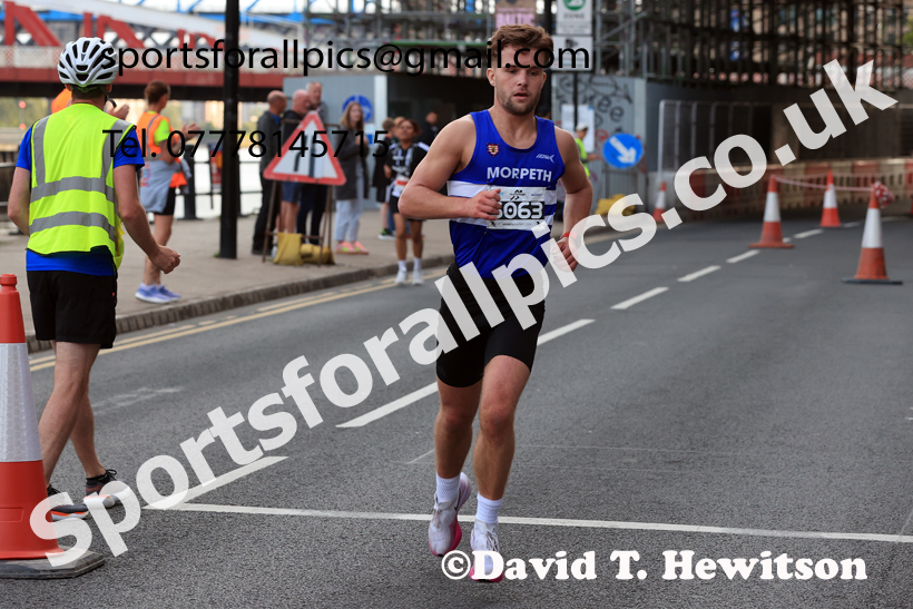 The Newcastle Quayside 10k Road Race, 2025 Newcastle Quayside 5k and 10k Road Race  Photo: David T. Hewitson/Sports for All Pics